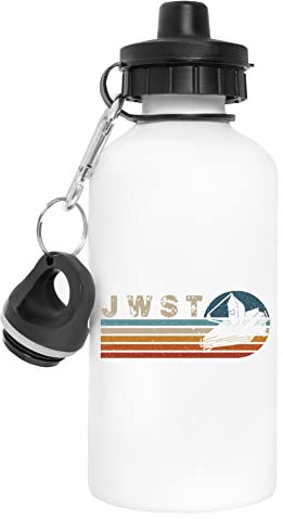 Suzetee James Webb Space Telescope - Jwst Telescope Weiße Wiederverwendbare Wasserflasche Aus Edelstahl