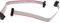 Connectors Pro 2-Pack 10cm 4 Inches 1.27mm 0.05 8P 2x4 F/F Mini Female to Female SWD Flat Ribbon Cable 8 Pins IDC Connector on 0.635mm 0.025 Pitch 8 Conductors Cables