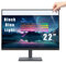 PYS 22 Inch Blue Light Blocking Screen Protector for Computer Monitor Removable 16:10 Aspect Ratio 22 Anti Blue Light Anti Glare Filter Easy on/off for Eye Protection