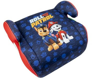 Paw Patrol Kindersitzerhöhung für Kinder. Neue europäische Homologation I-Größe R129/03. Abnehmbarer 3 cm langer Bezug. Für Jungen und Mädchen zwischen 125-150 cm.
