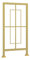 Metall Eisen Treppe Handlauf Balustrade Set für Innen und Außen Geländer Gold Dachboden Balkon Deck Dekoration 5 Stile