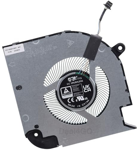 Deal4GO Long Cable GPU Graphics Cooling Fan V7P3C 0V7P3C Replacement for Dell Inspiron 16 Plus 7620 with GeForce RTX 3060