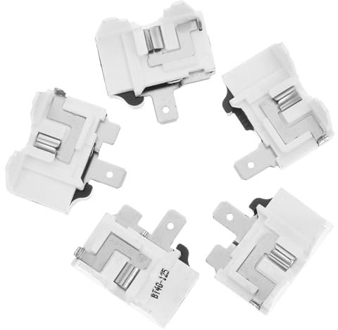 LIFKICH 5pcs Refrigerator Compressor Overheat Protector 1 1 Butterfly Starter for Fridge Freezer Supply