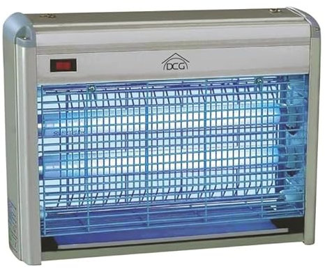 Zendea Lampada Antizanzare per Interni ed Esterni – Antizanzare Elettrico per Casa e Giardino con Griglia 230V e Vaschetta Raccogli Insetti