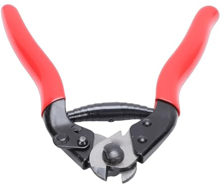 Thonlai Drahtseilschneider, Edelstahl-Kabelschneider mit -Klinge und Sicherheitsverriegelung für Kabelgeländer, Zäune, Fahrradbremsen, Handläufe