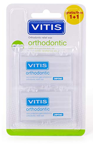 VITIS orthodontic Wachs 20 Streifen (2x 10 Stück)