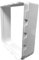 Closer Pets Wall Liner - Compatible with Large Closer Pets, Cat Mate & Dog Mate Pet Flaps 221 & 357, White (Pack of 3)