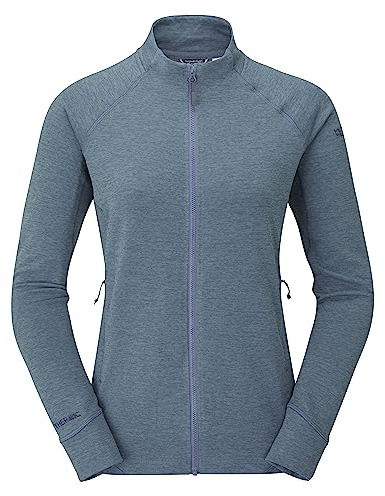 Rab Women's Nexus Jacket - Lightweight Fleece Coat for Hiking, Trekking, & Climbing - Orion Blue - X-Large