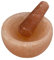 SudoreWell® Mortero de sal y mortero de sal de roca rosa de sal de cristal fabricado en la gama de sal de Pakistán