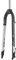 rockible Forcella Bici 26/27.5/29 Tubo Dritto Universale 28.6mm Forcella Anteriore Freno a Disco per Mountain Bike in Alluminio,