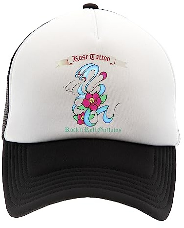 Hopestly Rose Tattoo Kappe Baseball Unisex Herren Damen Erwachsene Einstellbar Cap Unisex Men's Women's