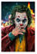 AmAzwi Filmposter mit Joker-Motiv, Leinwand-Poster, Wandkunst, Dekordruck, Bild Gemälde für Wohnzimmer, Schlafzimmer, Dekoration, ungerahmt: 20 x 30 cm