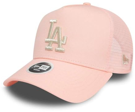 New Era Damen A-Frame Trucker Cap - Los Angeles Dodgers rosa