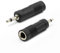 CABLEPELADO Adaptador Audio Mono Jack 6.35 mm Hembra a Jack 3.5 mm Macho | Conversor Audio | Mono | PVC | Adaptador de Conector de Auriculares | 1 Unidad