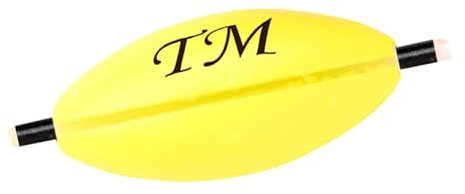 Trout Master OVAL Fast Pilot Fluo Gelb – 26x12mm – 4 Stück von Spro