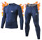 MeetHoo Thermounterwäsche Herren, Funktionsunterwäsche Set Funktionswäsche Atmungsaktiv Thermo Unterwäsche Thermowäsche Base Layer Radsport Laufen