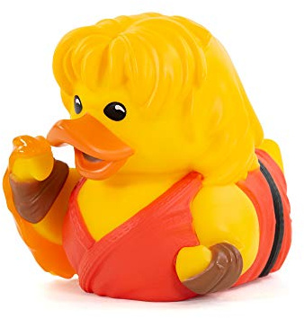 TUBBZ Street Fighter Ken Collectable Duck Vinyl Figure – Official Street Fighter Merchandise – TV Movies & Video Games