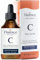 30 ml. Serum mit Bio-Vitamin C und Vit. E. Anti-Falten-, Anti-Flecken-, aufhellendes und Anti-Aging-Gesichtsserum mit Hyaluronsäure, auch für die Augenkontur. Recycelbare PET-Verpackung. Vegan