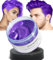 GOCBOBO Cera de Color Temporal Para el Cabello Lavable Púrpura - Tinte Para Hombres y Mujeres - DIY Peinado Para Fiesta, Cosplay, Halloween 4.23 Oz