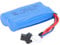 7.4V 1200mAh Lithium Battery, 5C Rate Electric Toys 14500 Battery with SM Black Plug