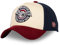 Von Dutch Kappe für Damen und Herren, 100 % Baumwolle, Baseballkappe, Vintage, verstellbar, Velours-Effekt, beige, Einheitsgröße