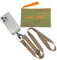 NOOMYA breite Handykette – Handyband universal zum Umhängen mit Adapter, Handy Band verstellbar & abnehmbar, kompatibel mit allen Smartphones, robust & stylish, Geschenk (Thyme to Shine - oliv/orange)