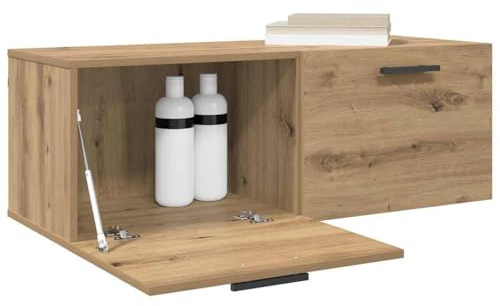 vidaXL Wandschrank 100 x 36,5 x 35 cm Holzwerkstoff Artisan-Eiche