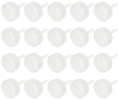 MUCKLILY 20 Pcs Plastic Breeding Box Covers for Shrimp Eggs, Convenient and Easy to Clean DIY Incubator Bottle Caps Suitable for Coke and Beverage Bottles in Aquarium Hatchery