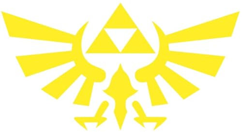 Decus Shop Legend of Zelda L 0130 (neon gelb) // Sticker OEM JDM Style Aufkleber