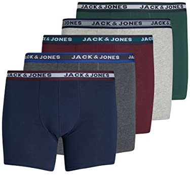 JACK & JONES Male Trunks Plus Size 5er-Pack Trunks