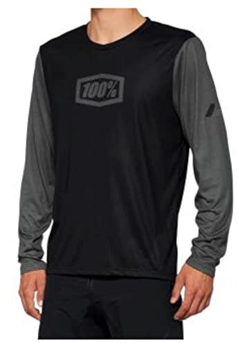 Unknown Men's Airmatic Long Sleeve Black - M Cycling jerseys, Black, M UK