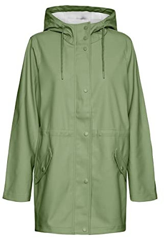 VERO MODA Damen Vmmalou Coated Jacket Noos Jacke, Loden Frost, XL EU