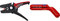 KNIPEX PreciStrip16 Automatische Abisolierzange (195 mm) 12 52 195 SB (SB-Karte/Blister) & ErgoStrip Universal-Abmantelungswerkzeug (135 mm) 16 95 01 SB, Mehrfarbig