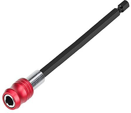 Drill Bit Holder Extension Magnetic Screwdriver Bar Chuck Adapter Extender 1/4 inch Hex Quick Release Set for Impact Driver Screws Nuts Handheld Driver(150MM/5.91 INCH)