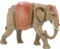 FADEDA Elefant/Höhe:20 cm/handbemalt/detailgetreue Krippen Figuren - Weihnachten Tisch Dekoration Krippe Zubehör