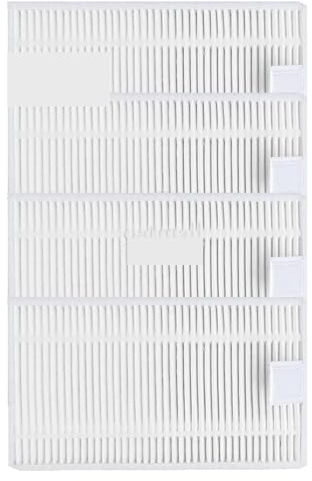 CARRERAS Pièces de Rechange for aspirateur Robot Thomson THVC204BC, Filtre HEPA, Brosse latérale, Accessoires, Kit de consommables Brosses à Vide (Size : 4PCS HEPA Filter)