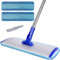 18 Professional Microfiber Mop Floor Cleaning mop, Flat Mop with Stainless Steel Handle,2 Reusable Washable Mop Pads and mop Pads Brush,Microfiber Mop for Hardwood, Laminate, Tile Floor Cleaning