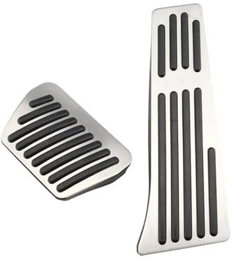 KLAUER Bremse Fußstütze Pedal Abdeckung Für B&MW Serie 1 3 5 7 X3 X4 X5 X6 X7 F30 F31 F34 F52 G28 G30 G07 Auto Pedale Abdeckung Gas Kraftstoff Bremspedale Pad Abdeckung