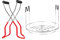 SHOWERORO 1 Set 2 Pezzi può Cremagliera Acqua Calda Portabottiglie Cremagliera per Cottura A Vapore Cremagliera per Cottura A Vapore Barattolo per Conserve Cremagliera per Barattoli Palla
