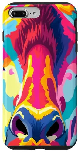 iPhone 7 Plus/8 Plus Colorful Giraffe Case