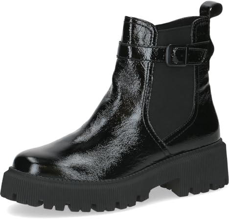 CAPRICE Damen Stiefeletten mit Schnalle Thermosohle