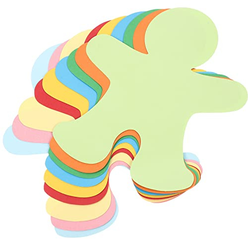 Papier Ausschnitt Kinderformen 72 Stück Papier für Schule Einschulung Feier | 72 Stück aus Papierboard, für Wände und Geschenkanhänger, 8 Packungen À 9 Stück