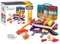 7JI Giocattolo da Cucina per Bambini, Set da gioco per barbecue per bambini, Griglia fumogena realistica，Con effetti luminosi e sonori，35 PCS Giocattoli da cucina，Gioco di ruolo regalo