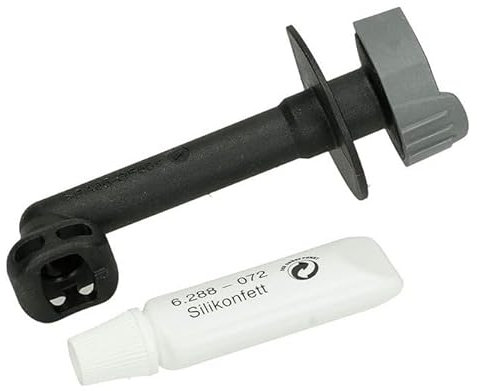 ensipart Hochdruckreiniger Abgang mit Klammer und O-Ring kompatibel mit Kärcher 5.064-110.0 40640470 Ellenbogen Auslassrohr für K2 und K3 4.064-047.0