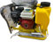 Plaque Vibrante Compacteuse, Moteur 7 HP à Essence 4 Temps, 11KN, avec Réservoir d'Eau et Tapis en Caoutchouc
