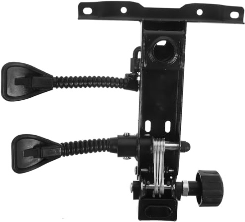 TOPBATHY Bürostuhl Untergestell aus Stahl Stabile Drehstuhl Basis Ergonomisch Sitzfläche Ersatzteil für Drehbare Bürostühle mit Sicherem Sitzwinkel kontrollmechanismus