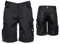 Stenso Prisma Stretch Kurze Hosen Herren - Kurze Arbeitshose Herren Mit Multifunktionstaschen, Verstärktem Sitzbereich Und Elastischer Taille - Arbeitshosen Männer Kurz Grau EU62