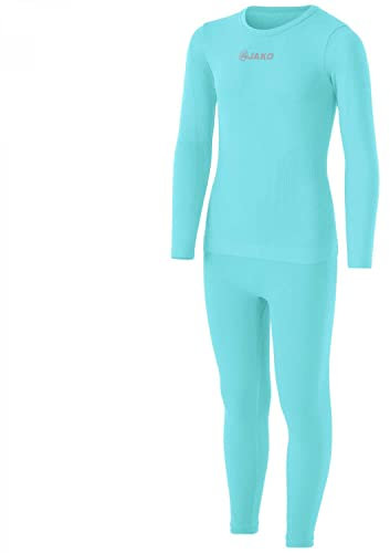 JAKO Mädchen Thermo-Unterwäsche Set Longsleeve + Long Tight C6353-02 140/152