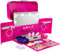 Casdon Ultimate Styling Case. Faltbarer Haar-Styling- und Zubehör-Koffer mit beleuchtetem Spiegel, Style-Buch und Haar-Accessoires. Spielset für Kinder ab 3 Jahren