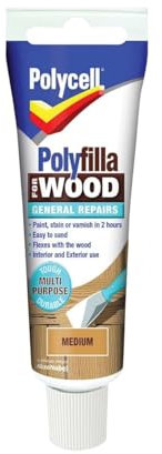 Polycell Polyfilla Wood Repair Filler, Medium Tube, 330g